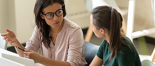 Student and financial aid advisor 